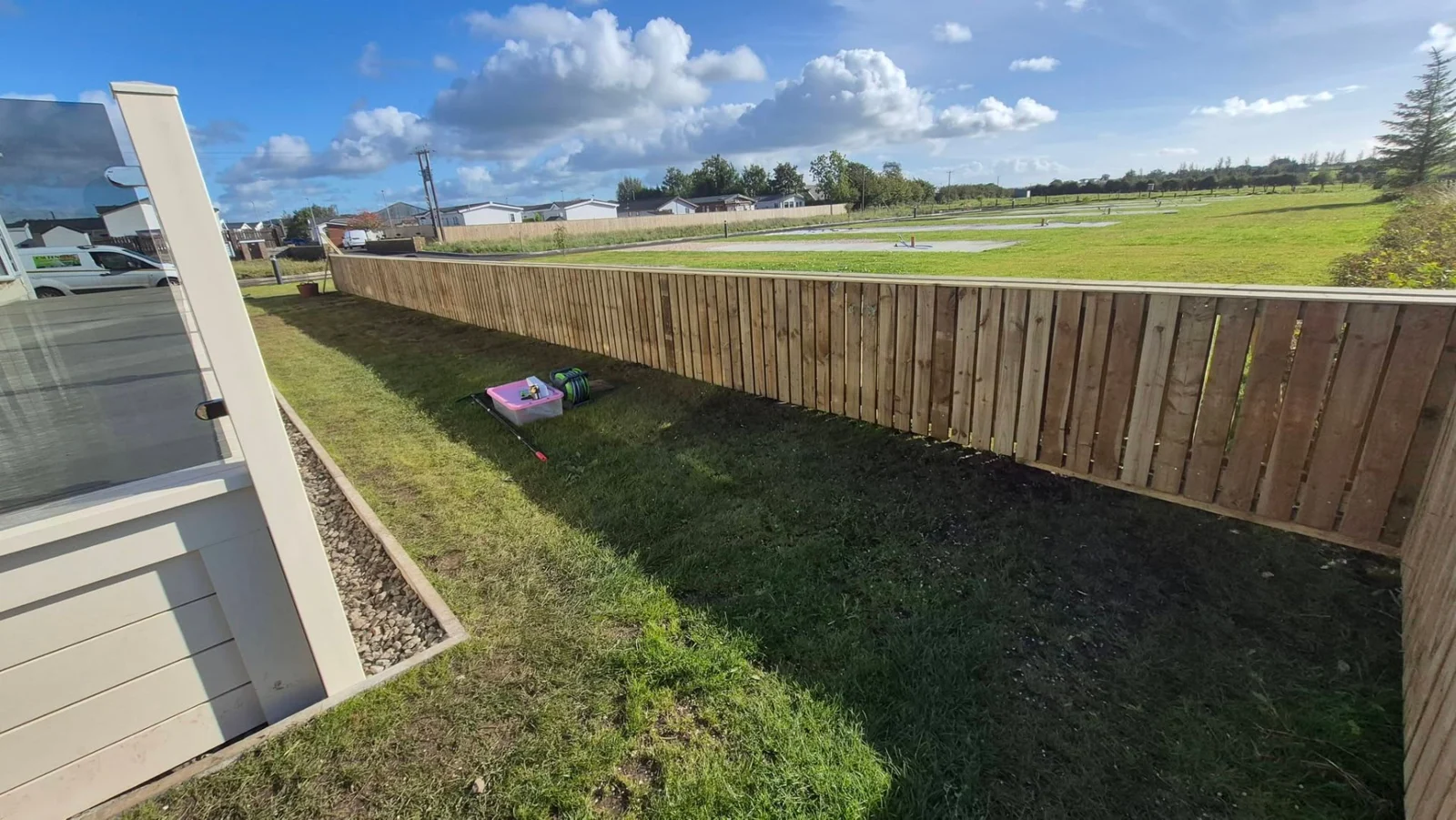 Fencing project completed by CM Fencing & Garden Maintenance